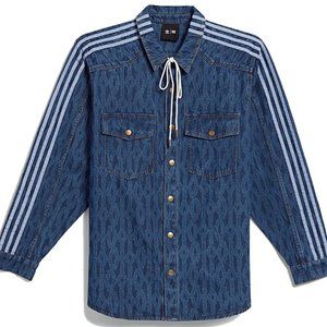 adidas Ivy Park Monogram Denim Shirt (All Gender)